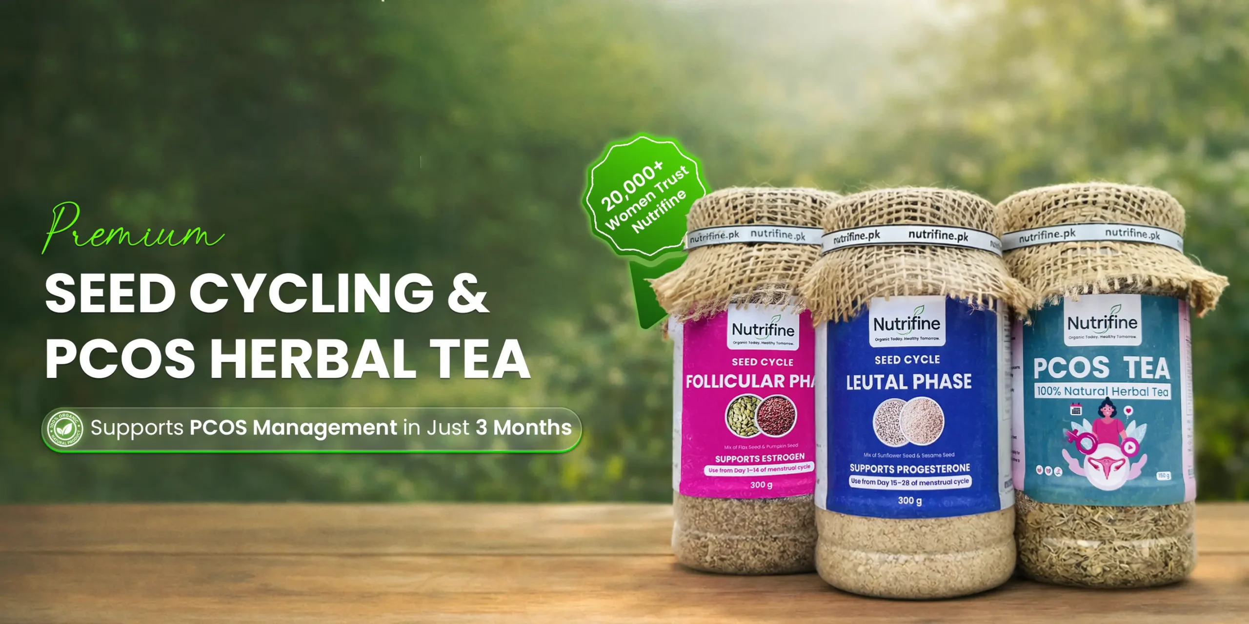 Nutrifine Hero Banner