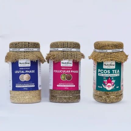 PCOS Tea and Seed Cycling Kit (Hormonal Balance Bundle)